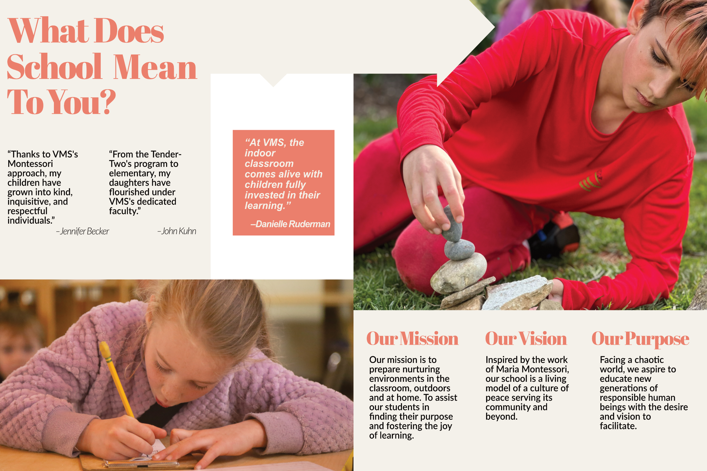 Intro Brochure for a school